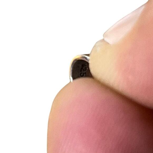 Sterling Silver 925 Black Onyx Pendant. Necklace. Jewelry. Goddess/Person? - Picture 5 of 5